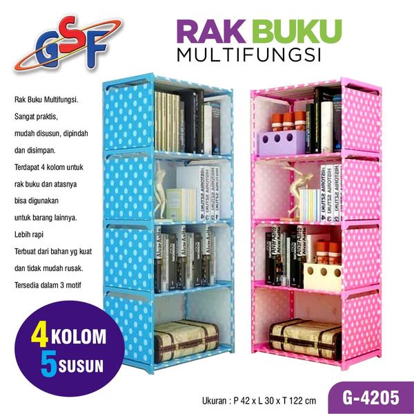 GSF Rak Buku 05 4205 @2pc
