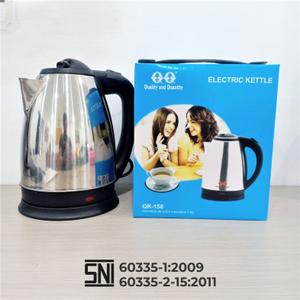 QQ Kettle Listrik Stainless 1.8L