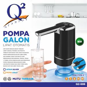 Q2 Pompa Galon USB 688 LED