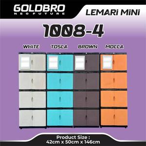 GOLDBRO Lemari Mini Polos 1008-4