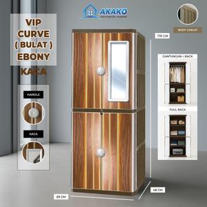 AKAKO Lemari 2P Vip Curve kckc