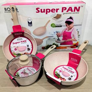 BOLDE Pan Set Beige 3+1pc gs31