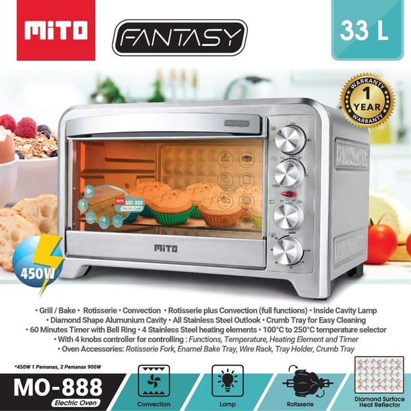 MITO Oven Listrik 33L mo888