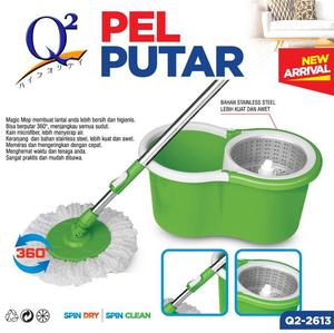 Q2 Spin Mop Plastik 2613/613